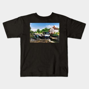 Benson Lock on the Thames Kids T-Shirt